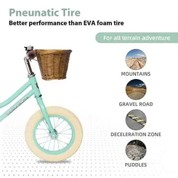 ACEGER 12" Kids Balance Bike for 2-5 Years Old