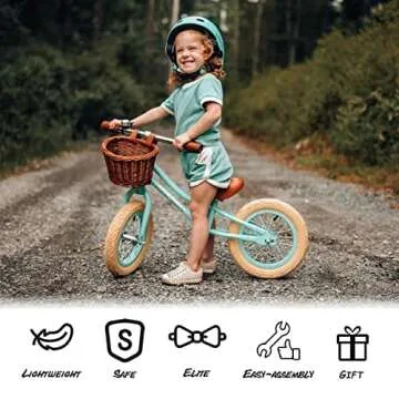 ACEGER 12" Kids Balance Bike for 2-5 Years Old