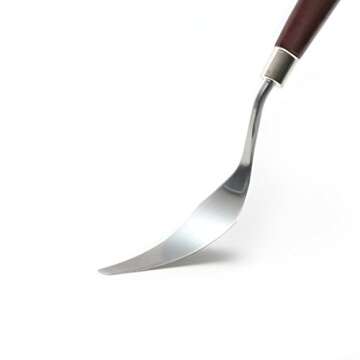 StarVast Painting Knife, 5 PCS Palette Knives Set Paint Scraper for Watercolor Oil Acrylic / Crafts / Rock & Face Painting, Basic Painting Tools Kit with Stainless Steel Blade and Wooden Handles