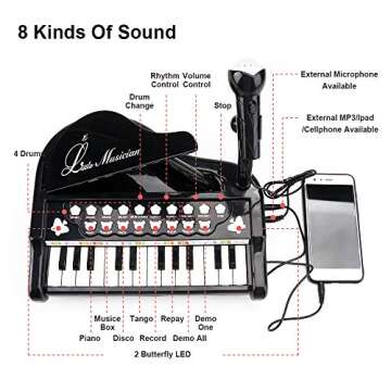 Piano Toy Keyboard for Kids Sound & Fun for 1-4 Years