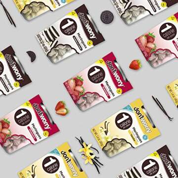 Keto Friendly Meringue Cookies - 4 Calorie Snack Pack