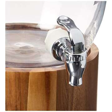 Style Setter Madera Beverage Dispenser for Stylish Events