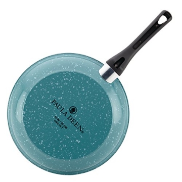 Paula Deen Riverbend Nonstick Cookware Set 12 Piece Gulf Blue