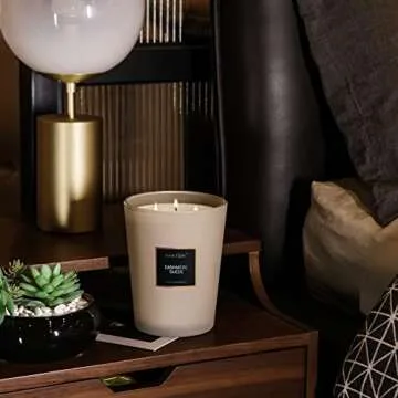 HomeLights 33.3 oz Soy Candles - Long Lasting Aromatherapy