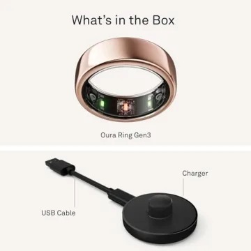 Oura Ring Gen3 Horizon - Stylish Smart Health Tracker