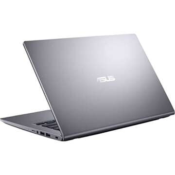 ASUS 2023 Newest Vivobook Laptop, 14 Inch Display, AMD Ryzen 3 3250U Processor, 8GB RAM, 128GB SSD, AMD Radeon Graphics, Bluetooth, Webcam, Windows 11 in S Mode, Bundle with JAWFOAL