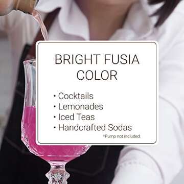 Monin Desert Pear Syrup for Cocktails and Mocktails