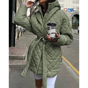 Stylish BTFBM Quilted Jacket with Pockets for Fall