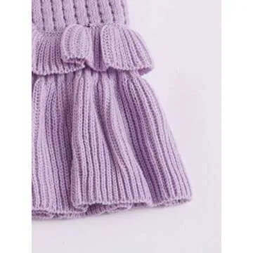 SweatyRocks Women's Spaghetti Strap Ruffle Cropped Sweater