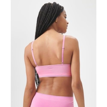Florence Women’s Cozy Crush Scoop Bralette in Hot Pink