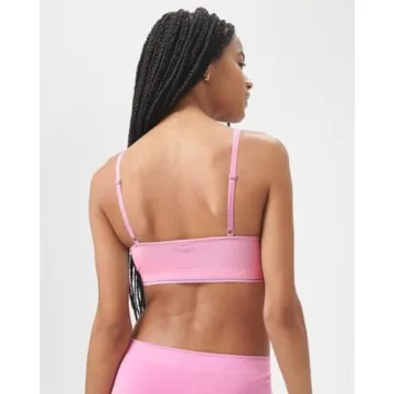 Florence Women’s Cozy Crush Scoop Bralette in Hot Pink