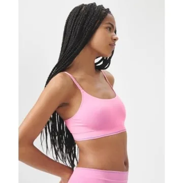 Florence Women’s Cozy Crush Scoop Bralette in Hot Pink