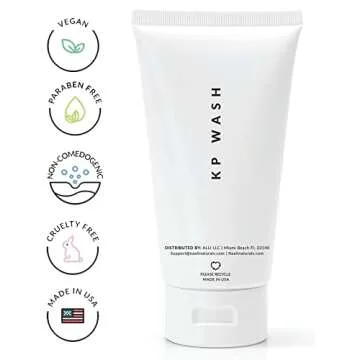 Natural KP & Acne Exfoliating Body Wash with Glycolic Acid
