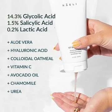 Natural KP & Acne Exfoliating Body Wash with Glycolic Acid