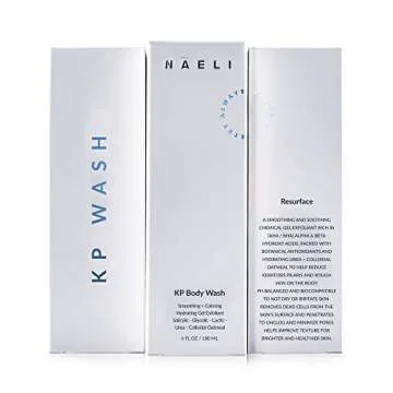 Natural KP & Acne Exfoliating Body Wash with Glycolic Acid