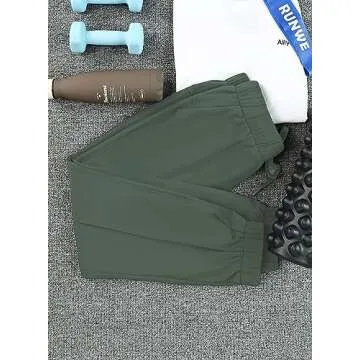 Aleumdr Women's Lightweight Jogger Pants with Pockets