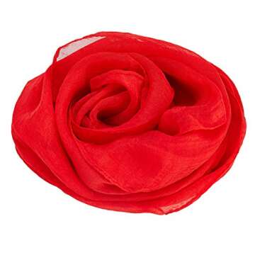 50's Costume Accessories Set Chiffon Scarf Cat Eye Glasses Headband