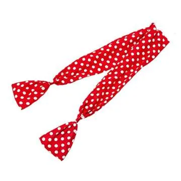 50's Costume Accessories Set Chiffon Scarf Cat Eye Glasses Headband