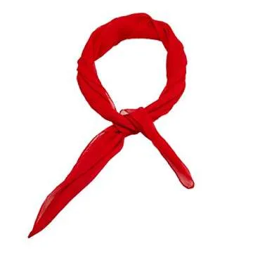 50's Costume Accessories Set Chiffon Scarf Cat Eye Glasses Headband