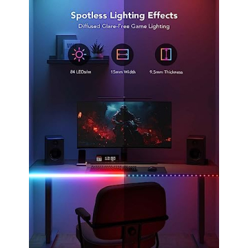 Govee RGBIC Neon Rope Lights for Desks Enhance Gaming Experience