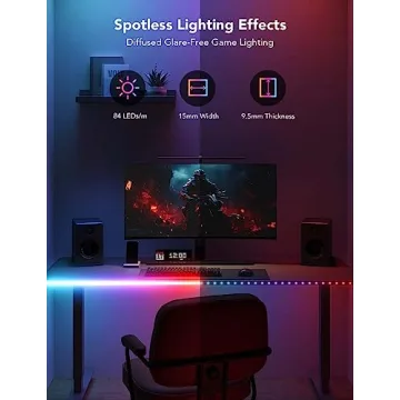 Govee RGBIC Neon Rope Lights for Desks Enhance Gaming Experience