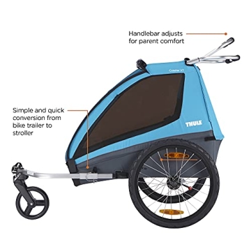 Thule Coaster XT 2 Seat Bicycle Trailer & Stroller