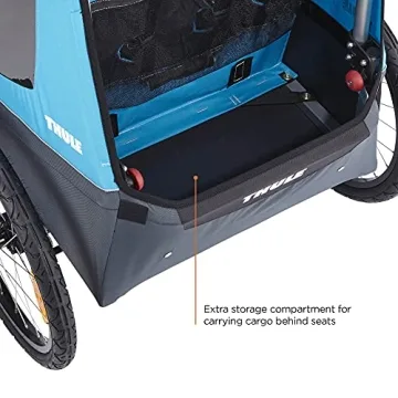 Thule Coaster XT 2 Seat Bicycle Trailer & Stroller