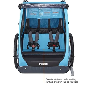 Thule Coaster XT 2 Seat Bicycle Trailer & Stroller