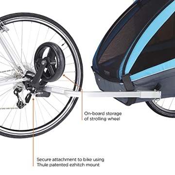 Thule Coaster XT 2 Seat Bicycle Trailer & Stroller