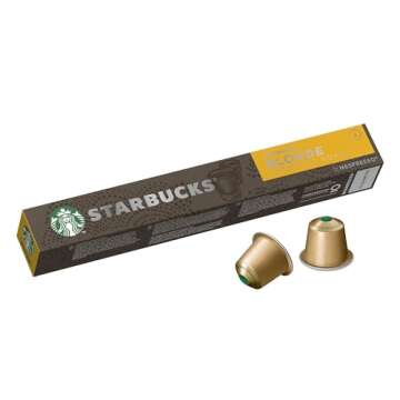 Starbucks Nespresso Capsules, 120 Capsule Box, All Flavors (120-count single serve capsules, Nespresso Compatible Capsules Original Line System) (Blonde Roast)