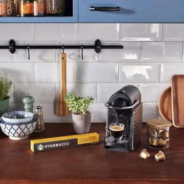 Starbucks Nespresso Capsules, 120 Capsule Box, All Flavors (120-count single serve capsules, Nespresso Compatible Capsules Original Line System) (Blonde Roast)