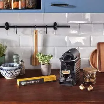 Starbucks Nespresso Capsules, 120 Capsule Box, All Flavors (120-count single serve capsules, Nespresso Compatible Capsules Original Line System) (Blonde Roast)