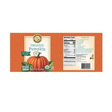 Organic Pumpkin Puree 15oz Pack of 12 BPA-Free