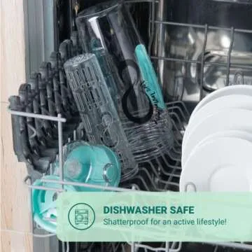 Live Infinitely Infuser Water Bottles - Mint 32 oz, BPA-Free