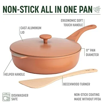 Goodful All-in-One Nonstick Pan for Versatile Cooking