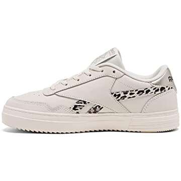 Reebok Women's Club MEMT Sneaker, Chalk/Flint Grey/Black, 7