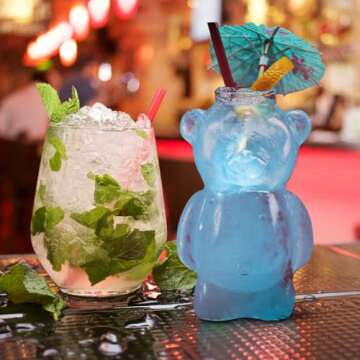 PRETYZOOM Bear Cocktail Glass: Unique Drinkware for All Occasions