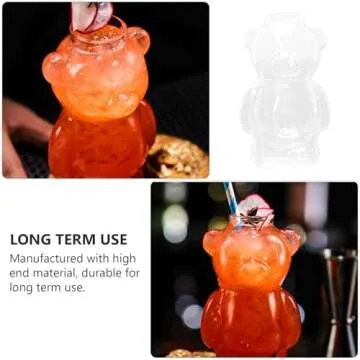 Buy PRETYZOOM Bear Cocktail Glass for Creative Drinkware