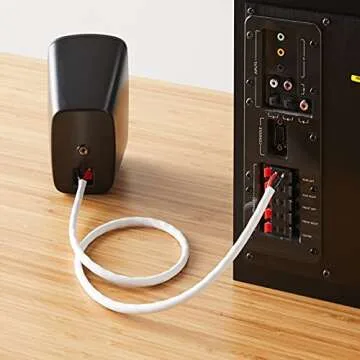 Amazon Basics 14-gauge Speaker Wire Cable - 100ft