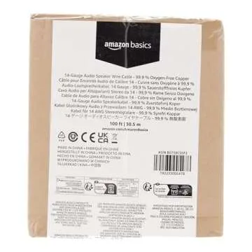 Amazon Basics 14-gauge Speaker Wire Cable - 100ft