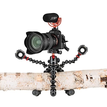 JOBY GorillaPod Rig for Cameras, Action Cams, and Vlogging