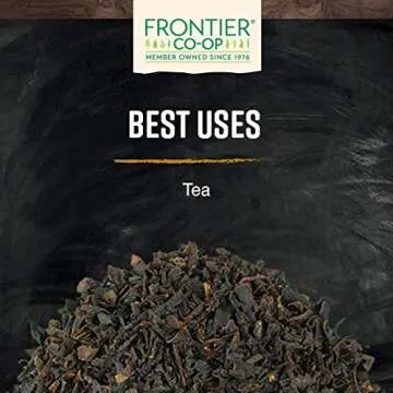 Frontier Organic Earl Grey Tea - Premium Loose Leaf Tea