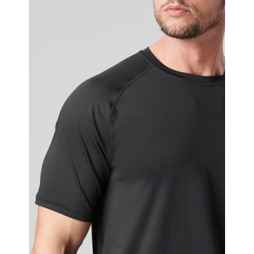 Men's Active Quick Dry T-Shirts 5 Pack - Small