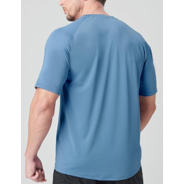 Men's Active Quick Dry T-Shirts 5 Pack - Small