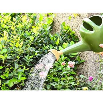NOBONDO Watering Can 1 Gallon with Sprinkler Head for Plants
