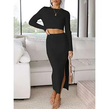 Stylish ANRABESS 2 Piece Outfit for Modern Women