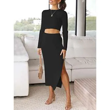 Stylish ANRABESS 2 Piece Outfit for Modern Women