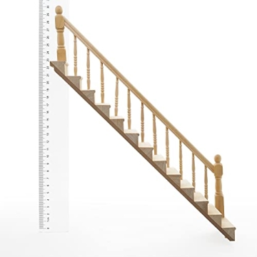 Odoria Miniature Staircase for Dollhouse 1/12 Scale