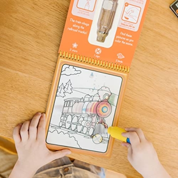 Melissa & Doug Water Wow! Reusable Activity Pad - Vehicles