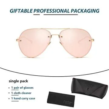 Freckles Mark Oversized Aviator Sunglasses with Stylish Tints